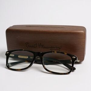 Ernest Hemingway Eyeglasses Frames 4630 Tortoise 53-18-140 with Case | MSRP $140
